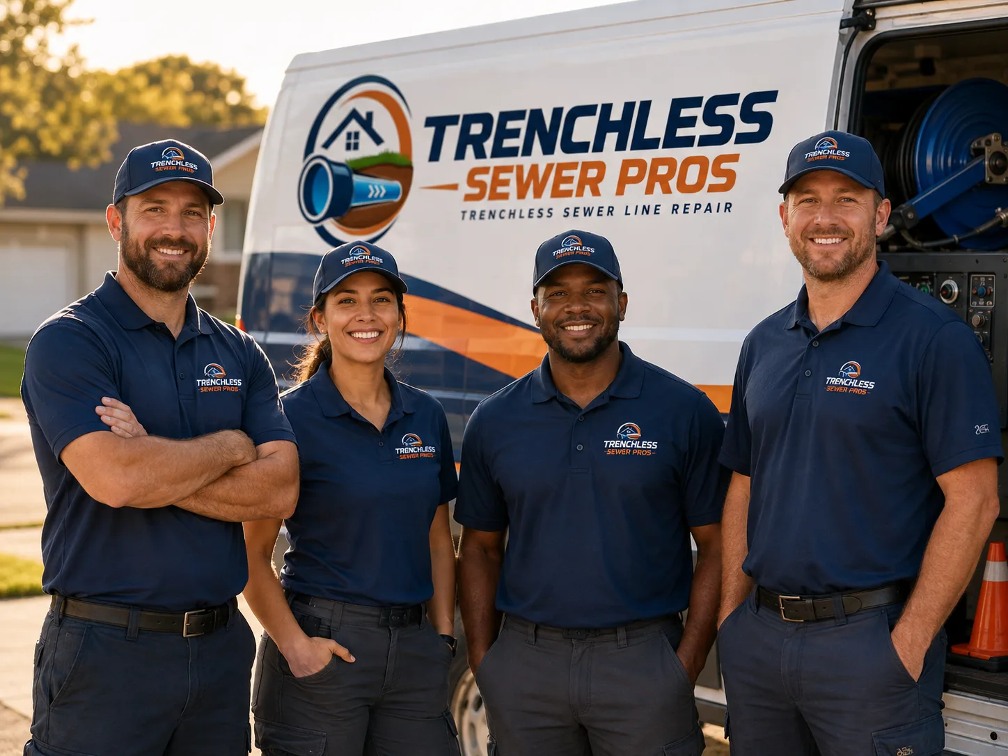 Trenchless Sewer Repair company in Purlear, NC